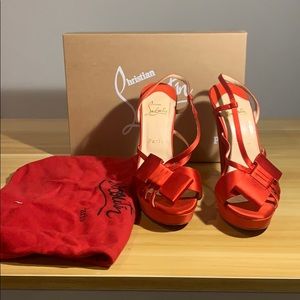 Louboutin red heels